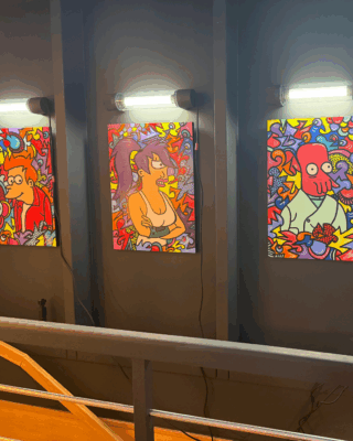 Œuvre sur-mesure LELOLUCE, Studio de Joyca