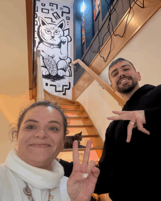 Œuvre sur-mesure LELOLUCE, Studio de Joyca